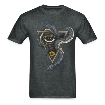 Demon Eye T-Shirt - deep heather