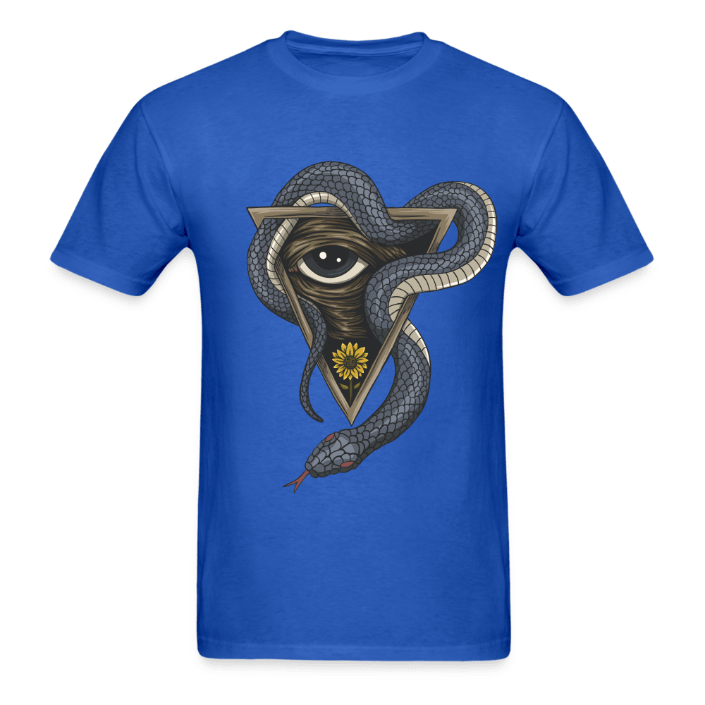 Demon Eye T-Shirt - royal blue