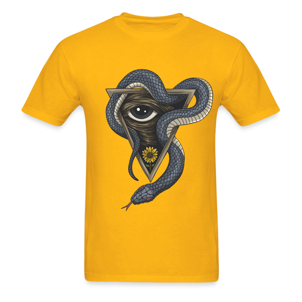 Demon Eye T-Shirt - gold