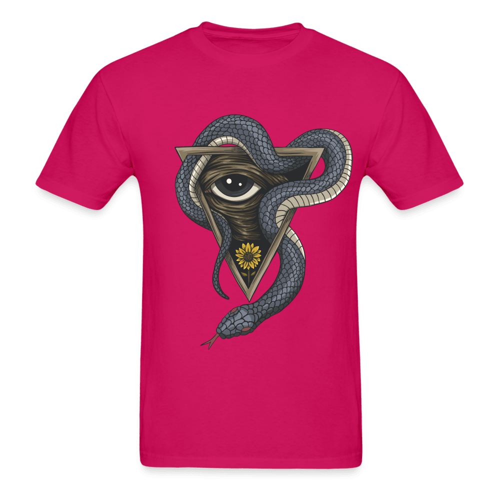 Demon Eye T-Shirt - fuchsia