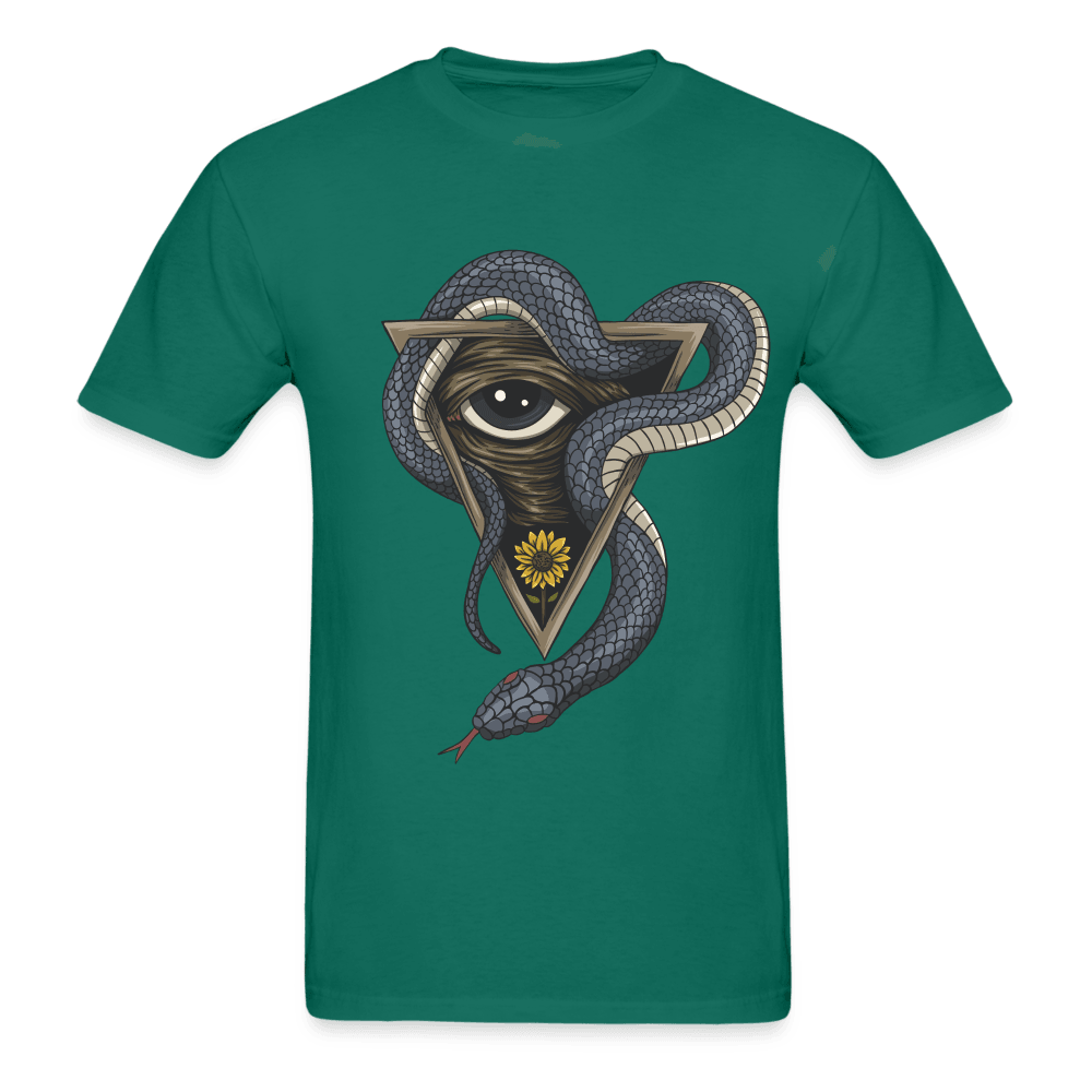 Demon Eye T-Shirt - petrol