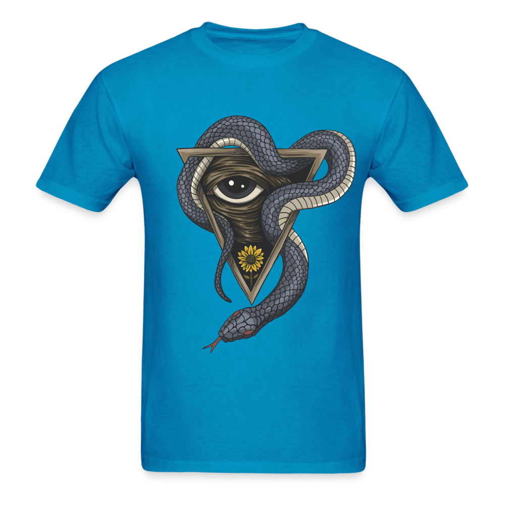 Demon Eye T-Shirt - turquoise