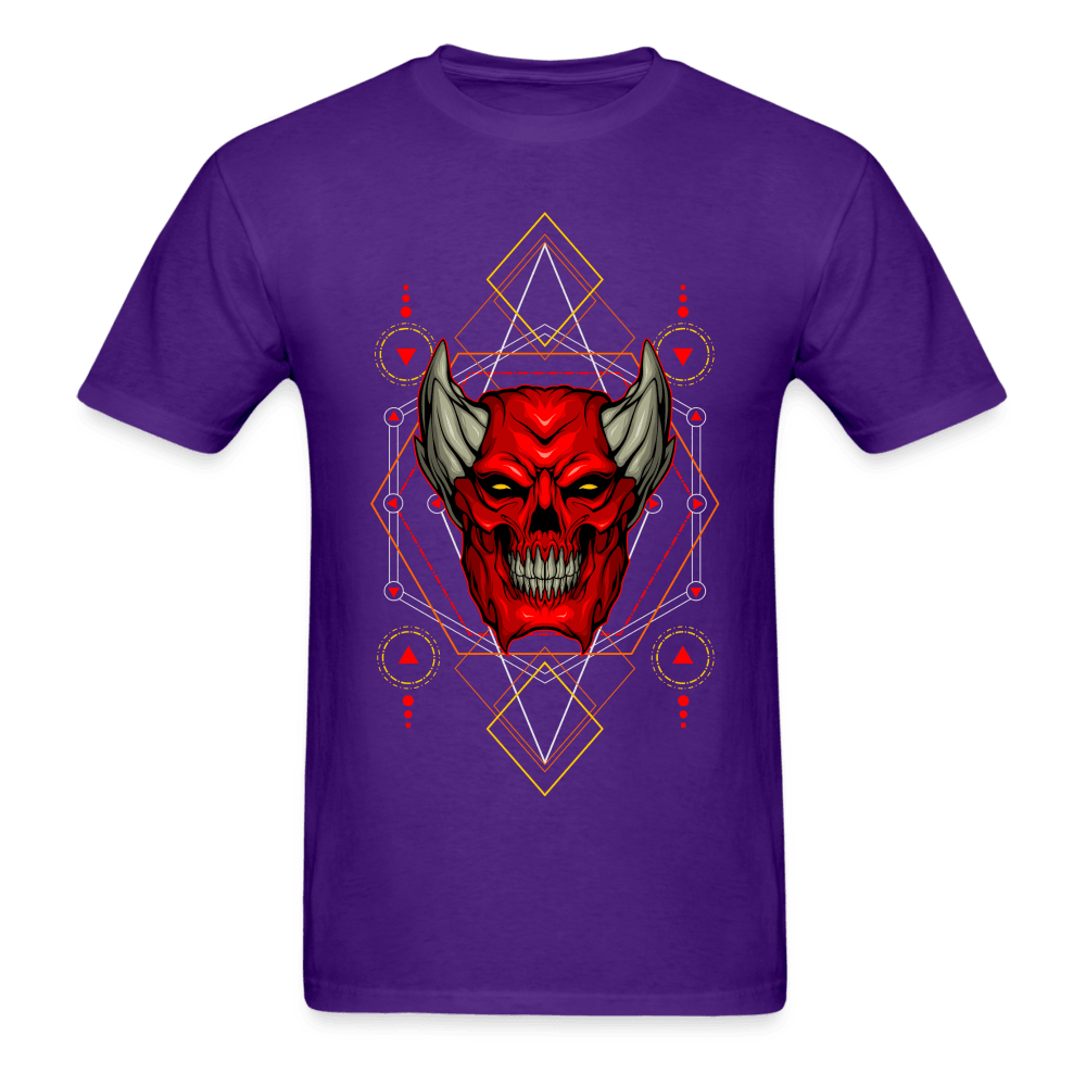 Red Devil T-Shirt - purple