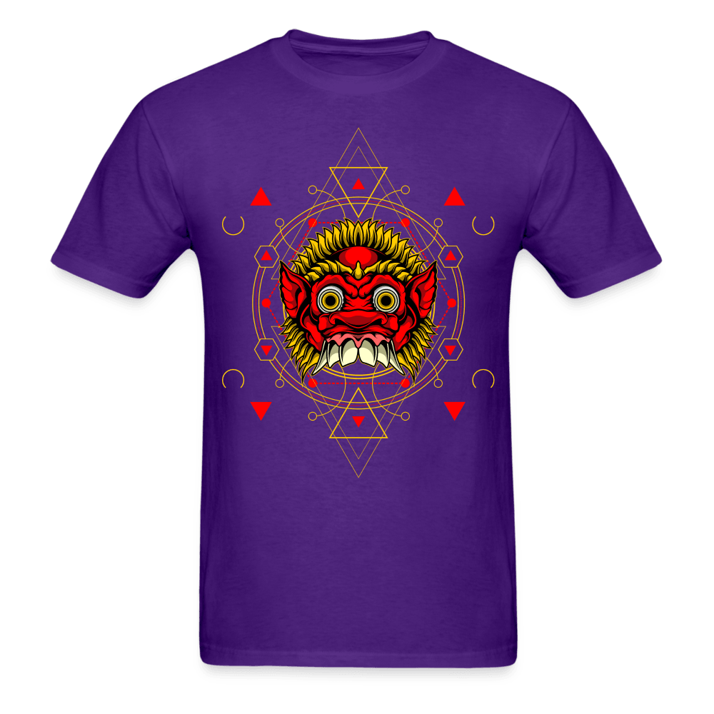 Red Demon T-Shirt - purple