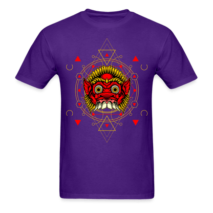 Red Demon T-Shirt - purple