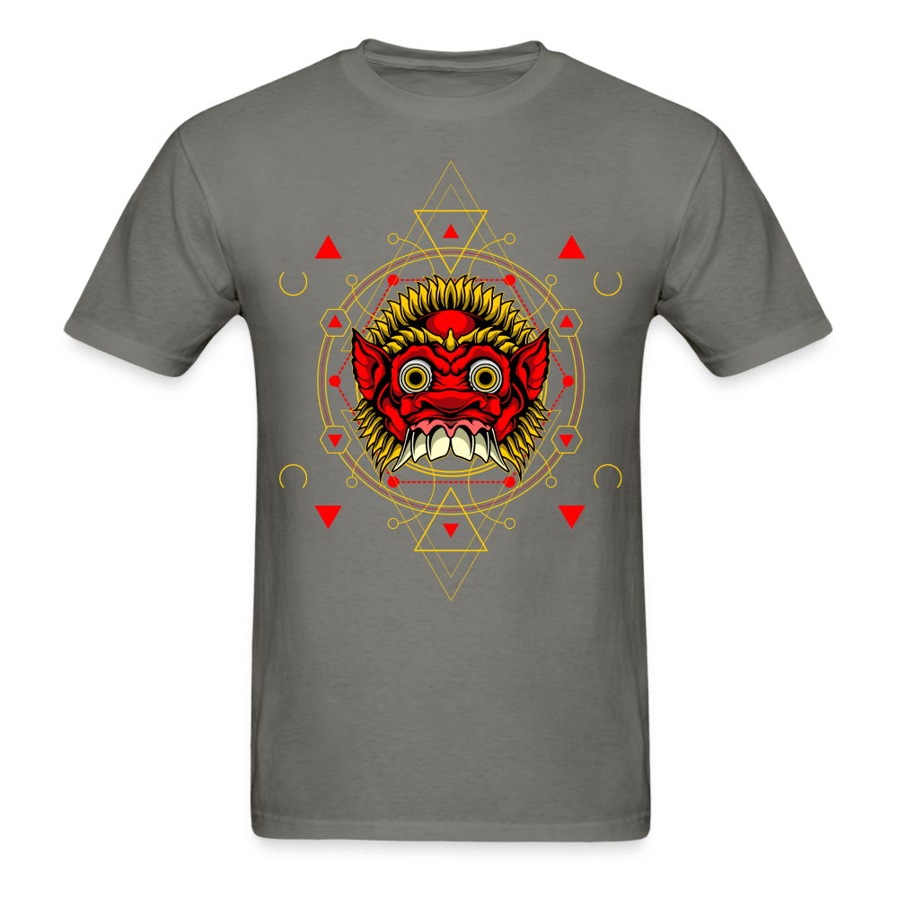 Red Demon T-Shirt - charcoal