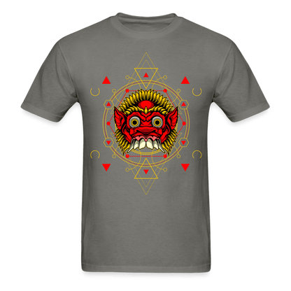 Red Demon T-Shirt - charcoal