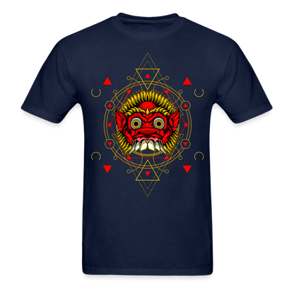 Red Demon T-Shirt - navy