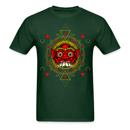 Red Demon T-Shirt - forest green