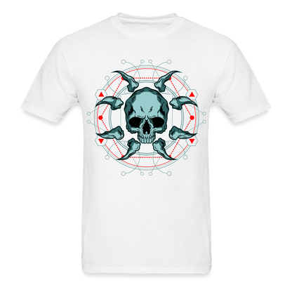 Demon Circle T-Shirt - white