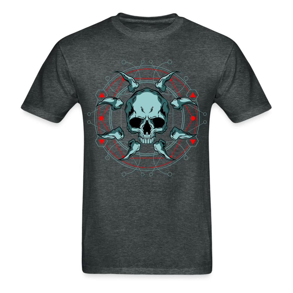 Demon Circle T-Shirt - deep heather