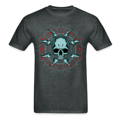 Demon Circle T-Shirt - deep heather