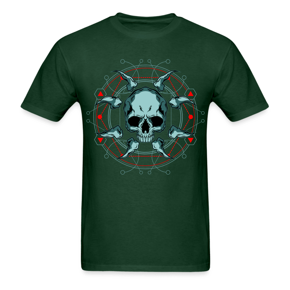 Demon Circle T-Shirt - forest green