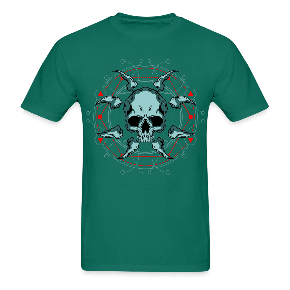 Demon Circle T-Shirt - petrol