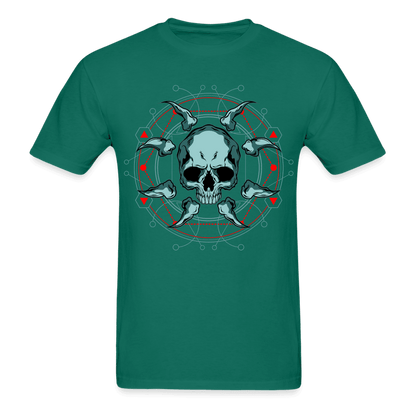 Demon Circle T-Shirt - petrol