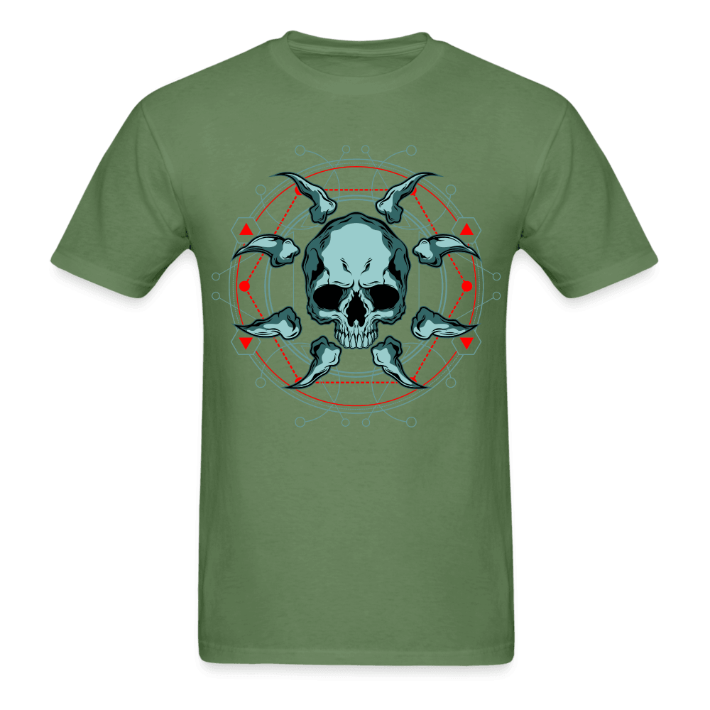 Demon Circle T-Shirt - military green