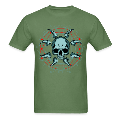 Demon Circle T-Shirt - military green