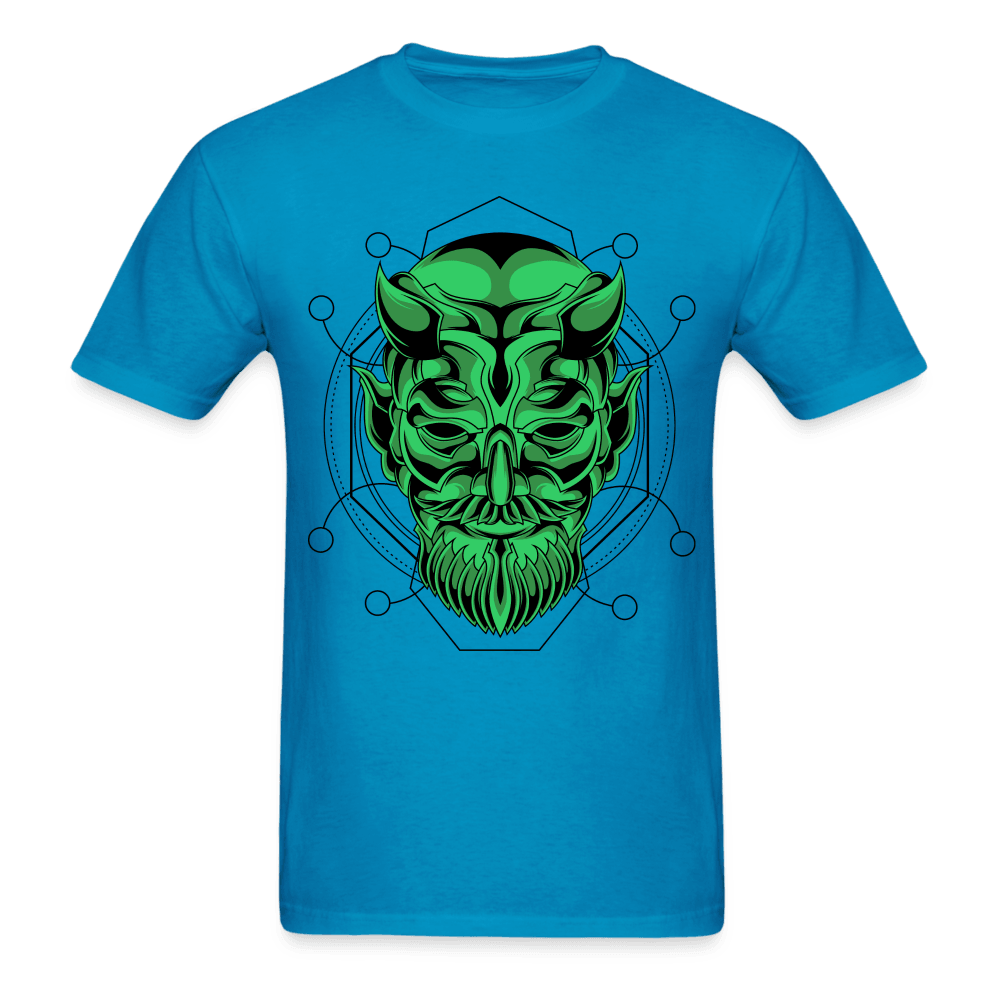 Green Demon T-Shirt - turquoise