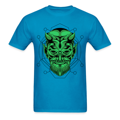 Green Demon T-Shirt - turquoise