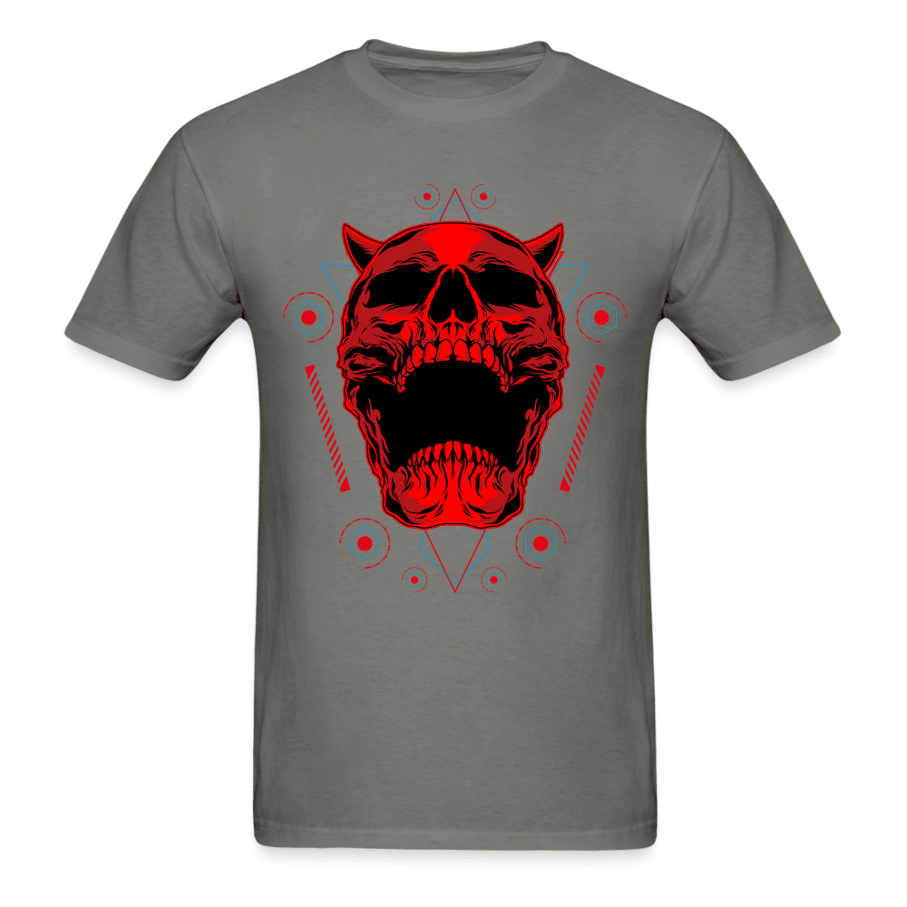 Laughing Demon T-Shirt - charcoal