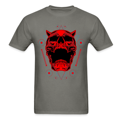 Laughing Demon T-Shirt - charcoal