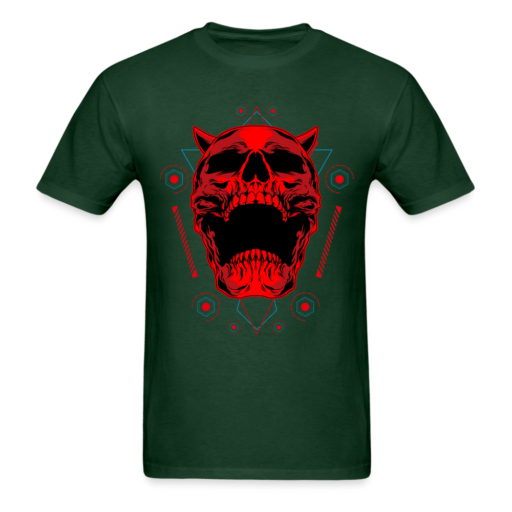 Laughing Demon T-Shirt - forest green