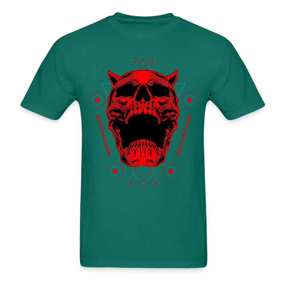 Laughing Demon T-Shirt - petrol