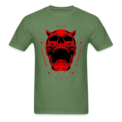 Laughing Demon T-Shirt - military green