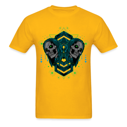 Twin Reapers T-Shirt - gold