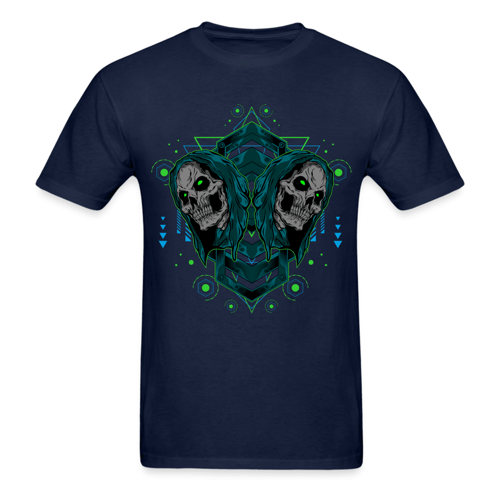 Twin Reapers T-Shirt - navy