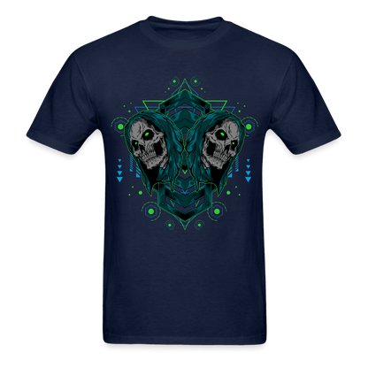 Twin Reapers T-Shirt - navy