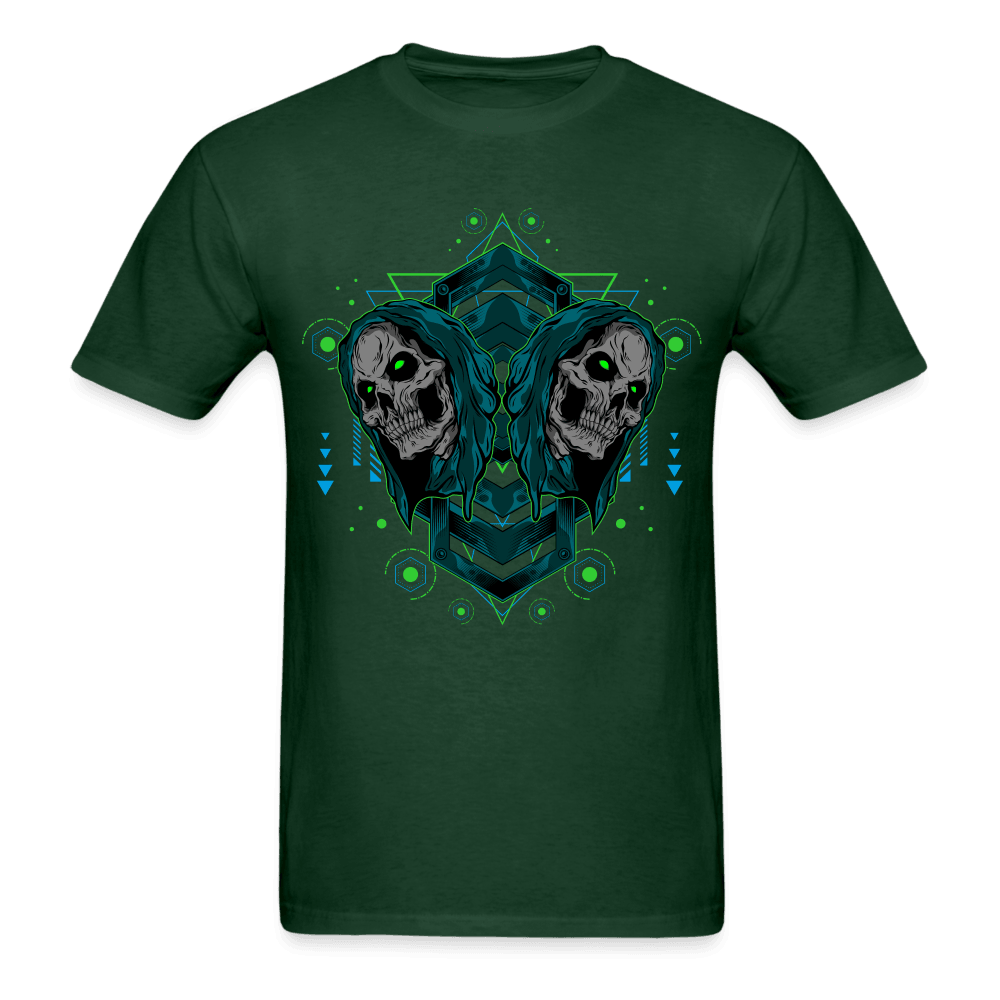 Twin Reapers T-Shirt - forest green