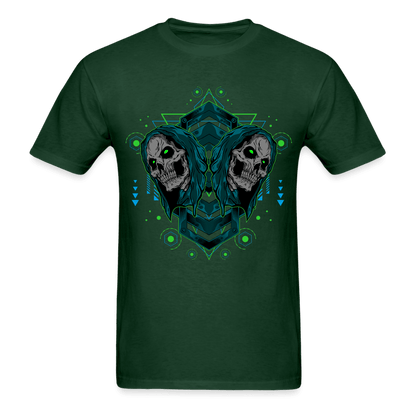 Twin Reapers T-Shirt - forest green