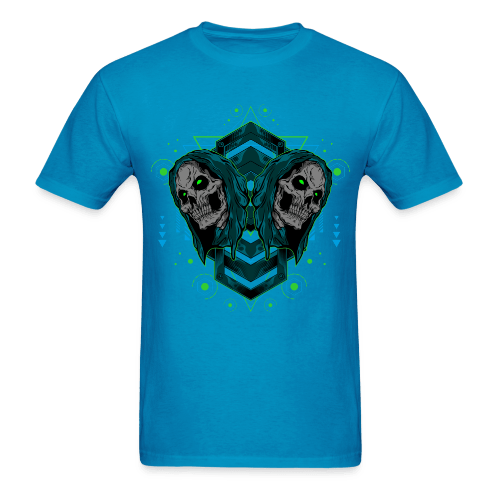 Twin Reapers T-Shirt - turquoise