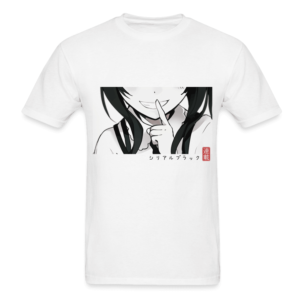 Mischievous Smile T-Shirt - white