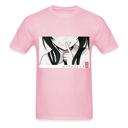 Mischievous Smile T-Shirt - light pink