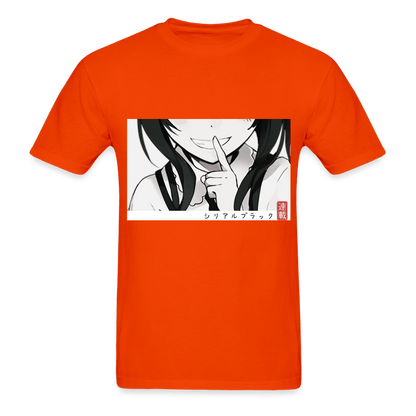 Mischievous Smile T-Shirt - orange