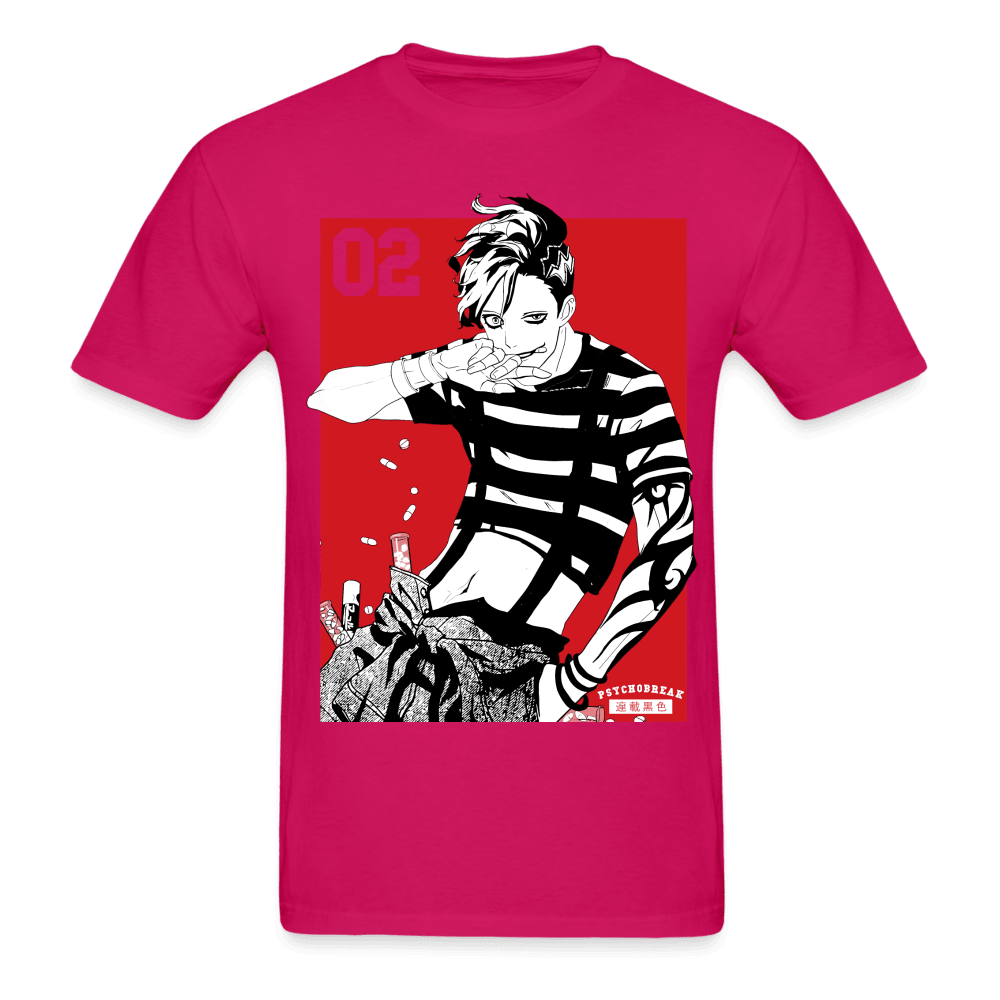 Iconic 02 T-Shirt - fuchsia