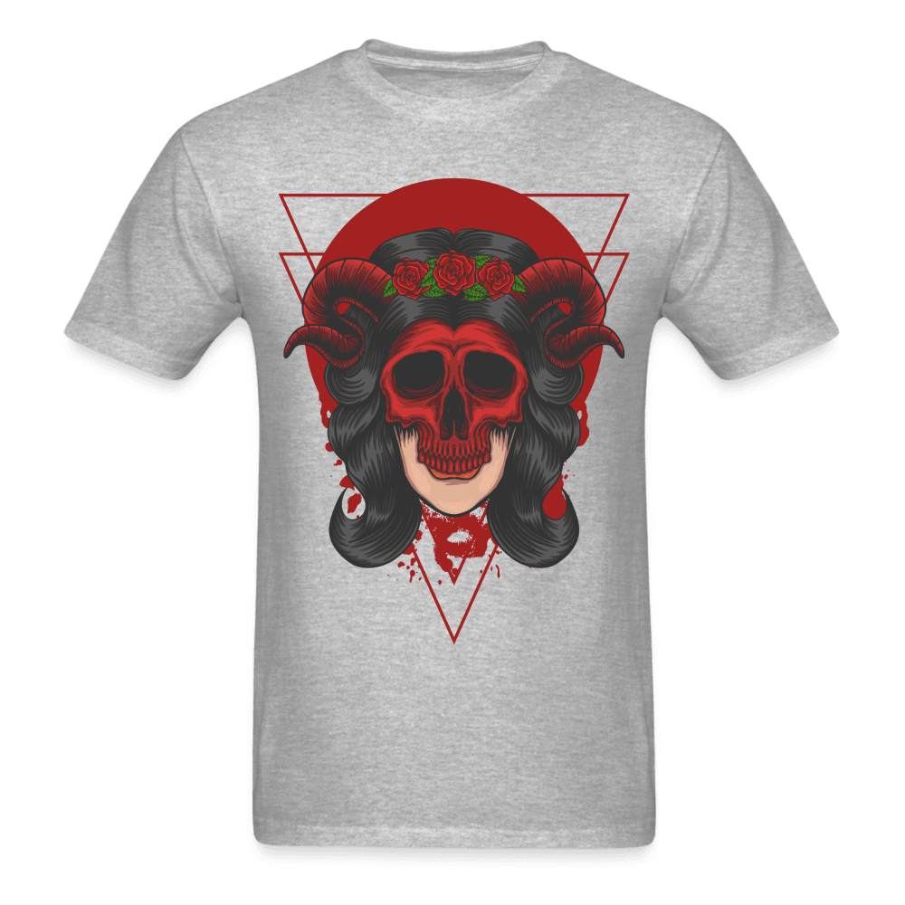 Demon Bride T-Shirt - heather gray