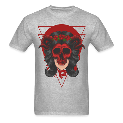 Demon Bride T-Shirt - heather gray