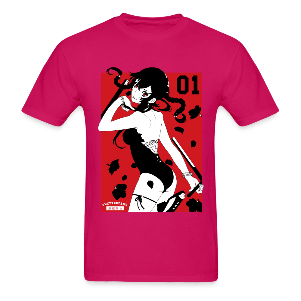 Iconic 01 T-Shirt - fuchsia