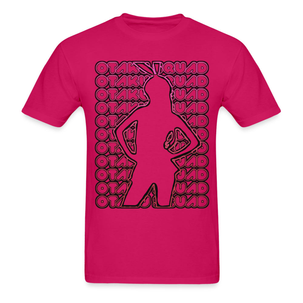 Otaku Squad T-Shirt - fuchsia