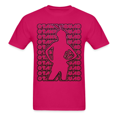 Otaku Squad T-Shirt - fuchsia