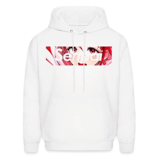 Senpai - Hoodie - white