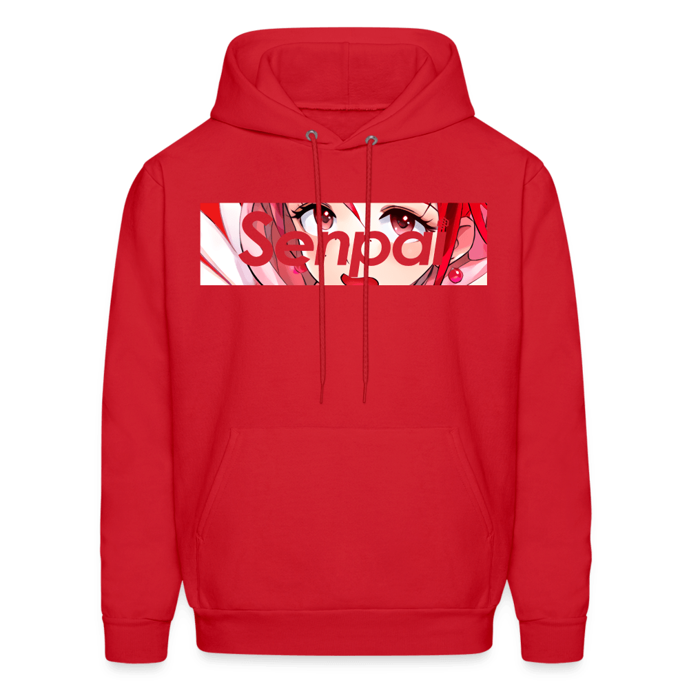 Senpai - Hoodie - red