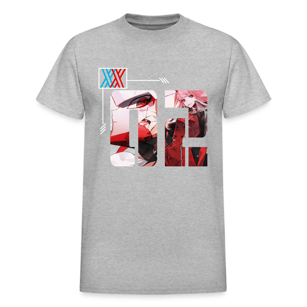 Zero Two - T-Shirt - heather gray