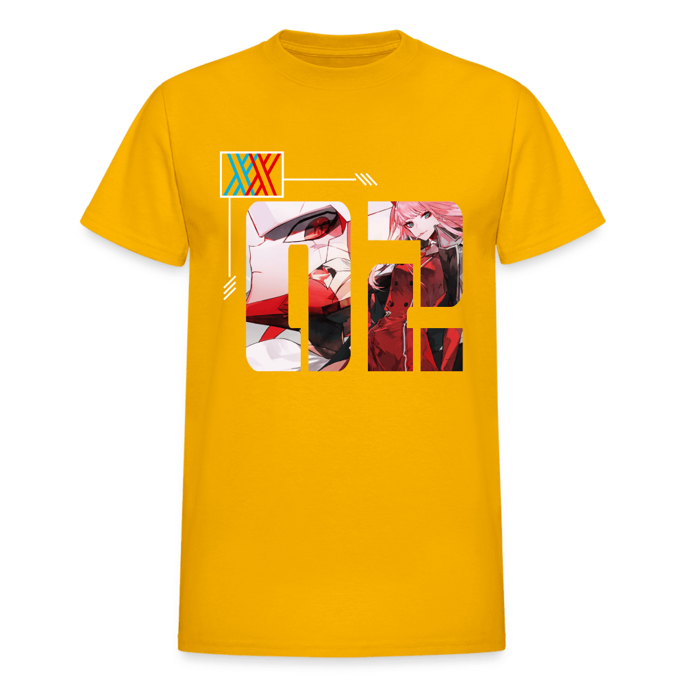 Zero Two - T-Shirt - gold