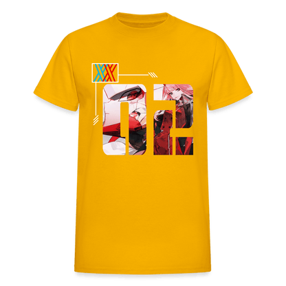 Zero Two - T-Shirt - gold