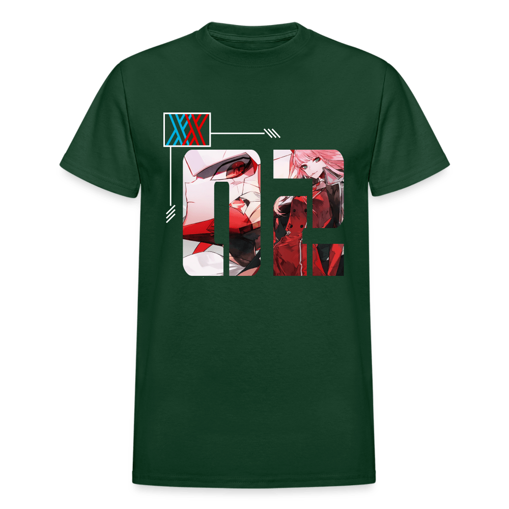 Zero Two - T-Shirt - forest green