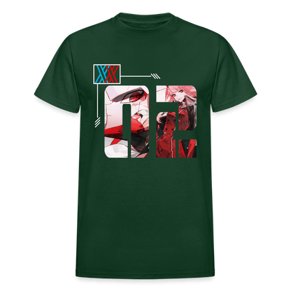 Zero Two - T-Shirt - forest green